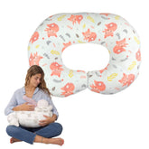 Almohada Para Lactancia Estampado El Bebé Feliz