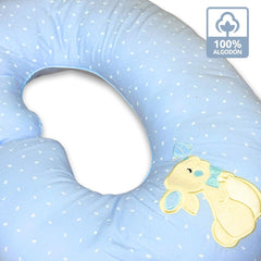 Almohada Para Lactancia Baby Luna Blue
