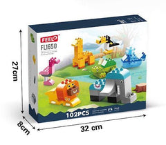 Juguete Puzzle Animales Medidas