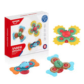 Set 3 Spinner Rasca Encías Animales