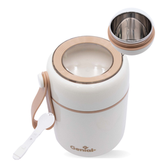 Recipiente Porta Alimentos 450ml En Acero