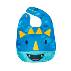 Babero Antifluido Dino Azul Diseño