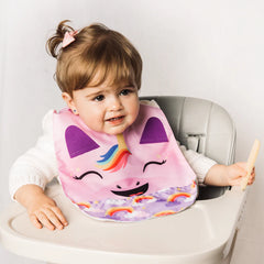 Babero Antifluido Arcoíris