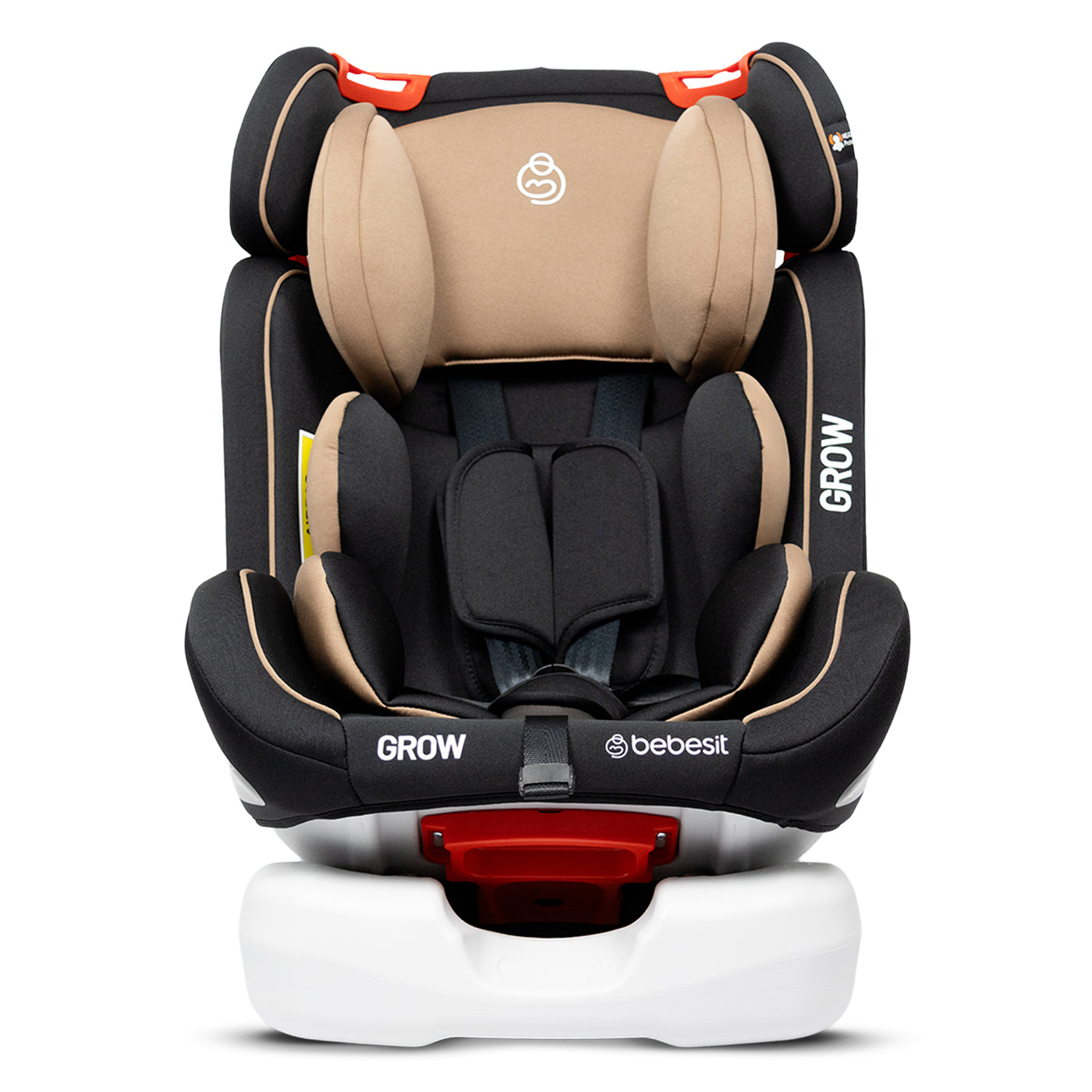 Silla de Carro Grow Isofix Bebesit Beige