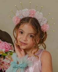 Balaca Corona Anastasia Rosa