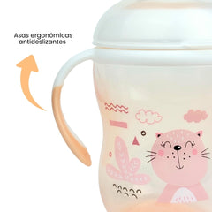 Vasos Anti Derrame Animales Asas