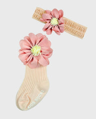 Set Medias Largas y Balacas Bebé Niña Surtido