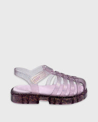 Sandalias Lovely Lila Glitter Brillos