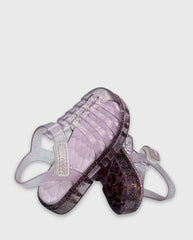 Sandalias Lovely Lila Glitter Morado