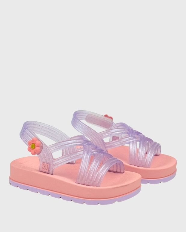 Sandalias Zaxynina Pretty Lazos Lila