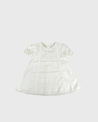 Vestido Ceremonia Encaje Blanco