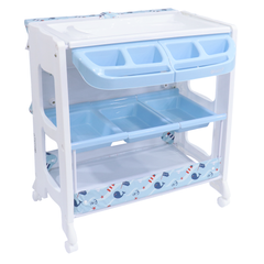 Bañera Cambiador Natiel Azul Ebaby