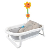 Bañera Con malla y Ducha Hawai Plus Gris Happy Baby