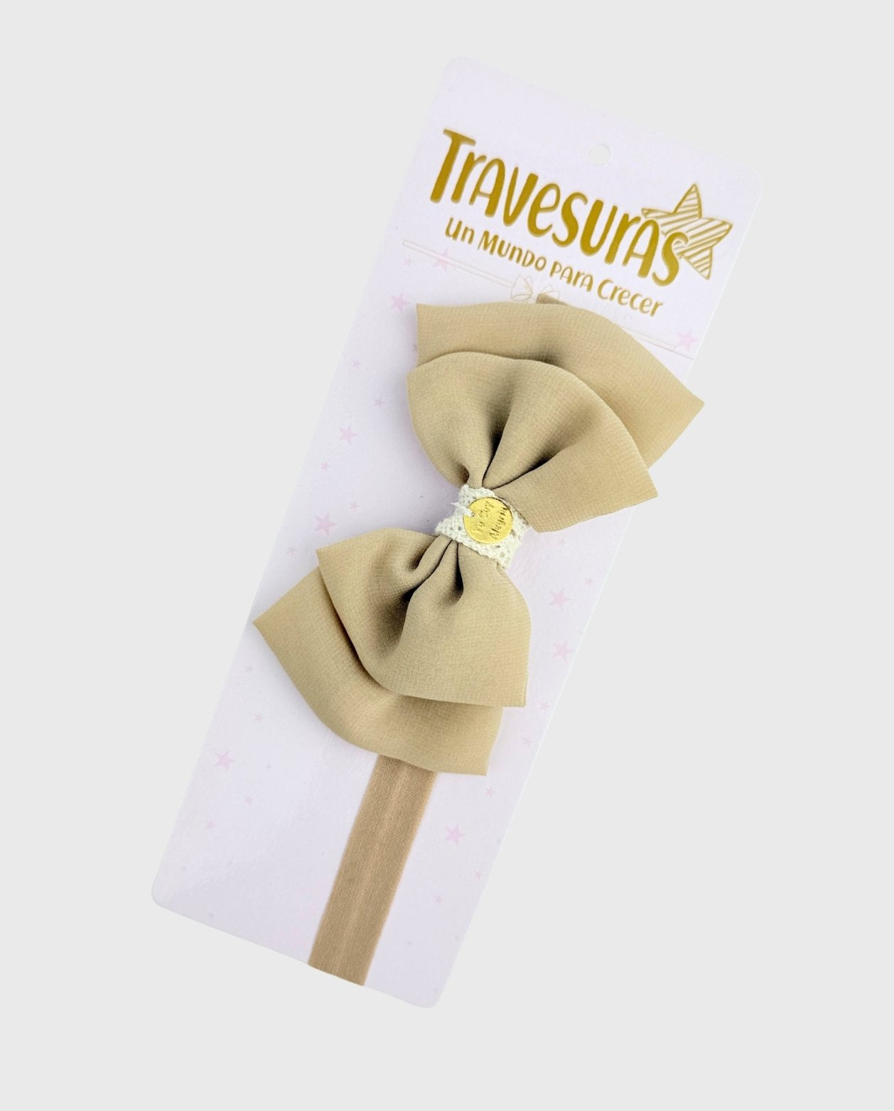 Balaca Cintillo Moño Doble Niñas