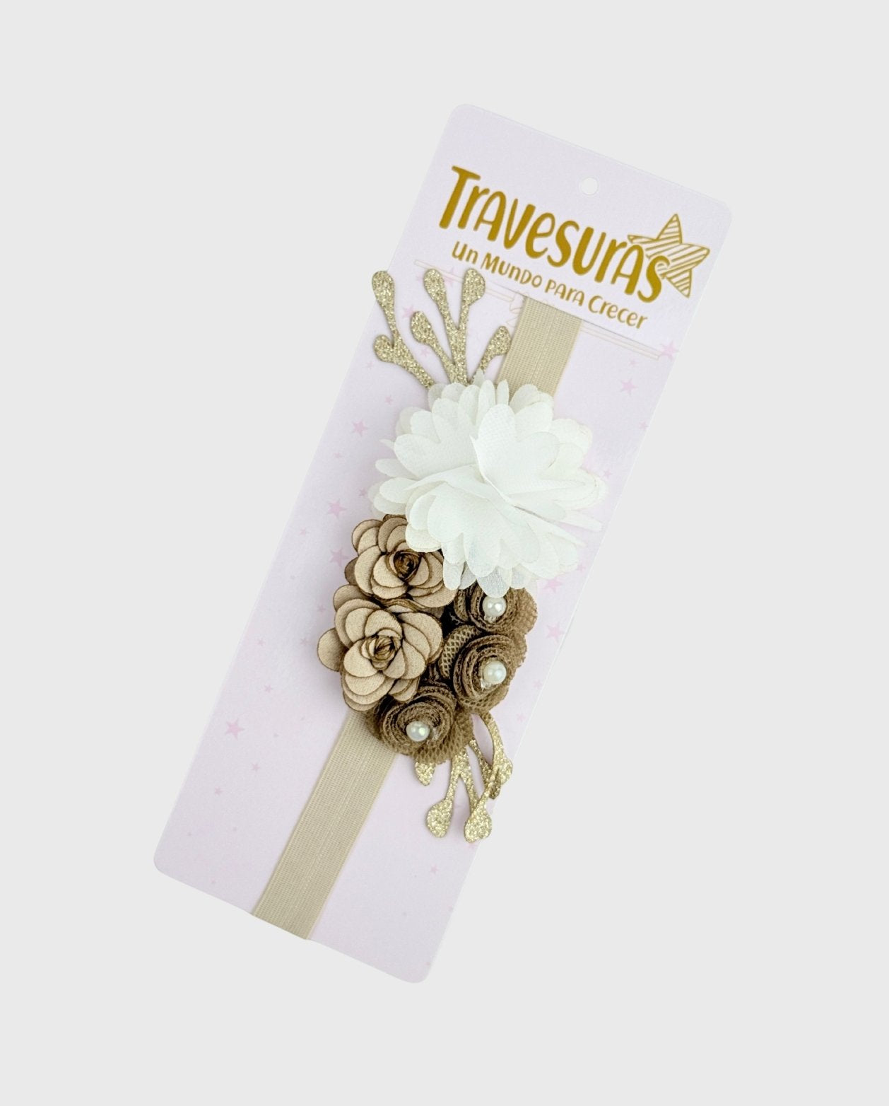 Balaca Flor Malla Café