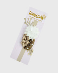 Balaca Flor Malla Café