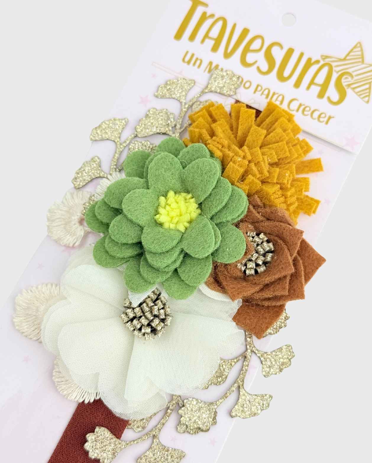 Balaca Flores Detalles Brillos Detalles