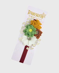 Balaca Flores Detalles Brillos Colores