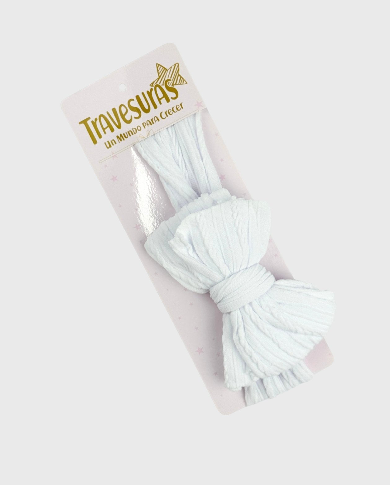 Balaca Maxi moño Blanco