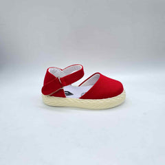 Baleta Yute Rojo detalle