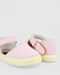 Baletas Destapadas Yute Palo Rosa Niñas