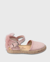 Baletas Merceditas Lazo Tul Rosa Tokolate Pink