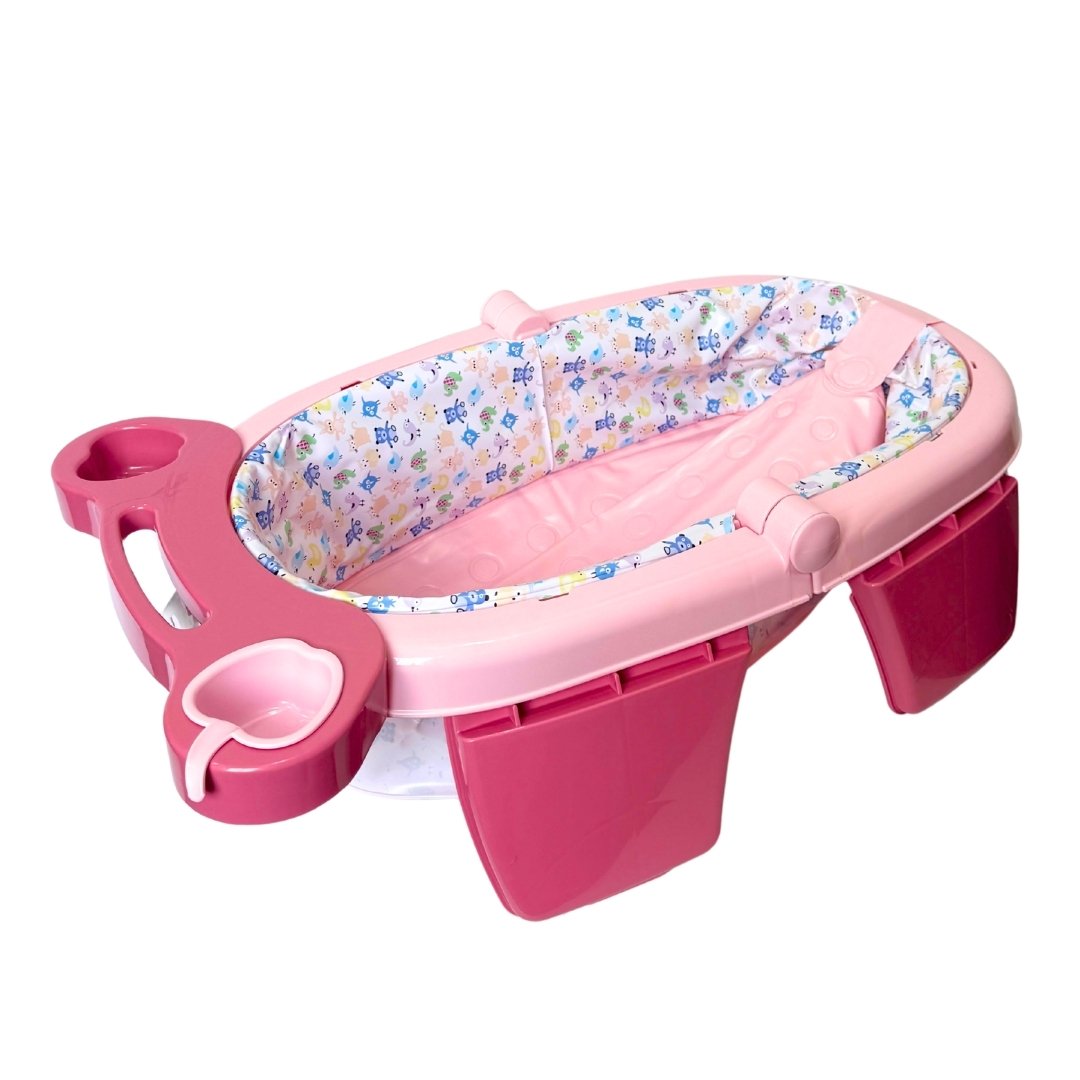 Bañera Inflable Para Bebés Peces Pink