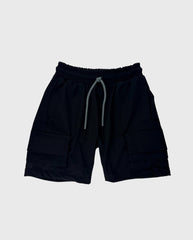 Bermuda Jogger Infantil Negra