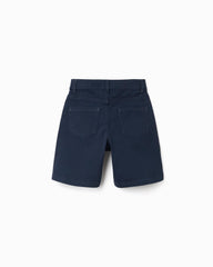Bermuda Dril Clasica Azul Oscuro Zippy diseño