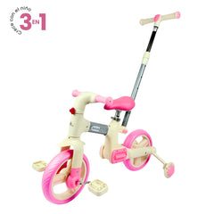 Bicicleta De Equilibrio 3 En 1 Rosa