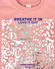 Blusa Estampado Animal Print Crema Detalle