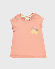 Blusa Infantil Estampado De Limones Pink