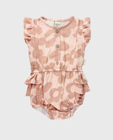 Body Para Bebé Niña Estampado Flores Bolero