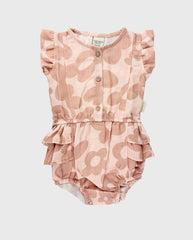 Body Para Bebé Niña Estampado Flores Bolero