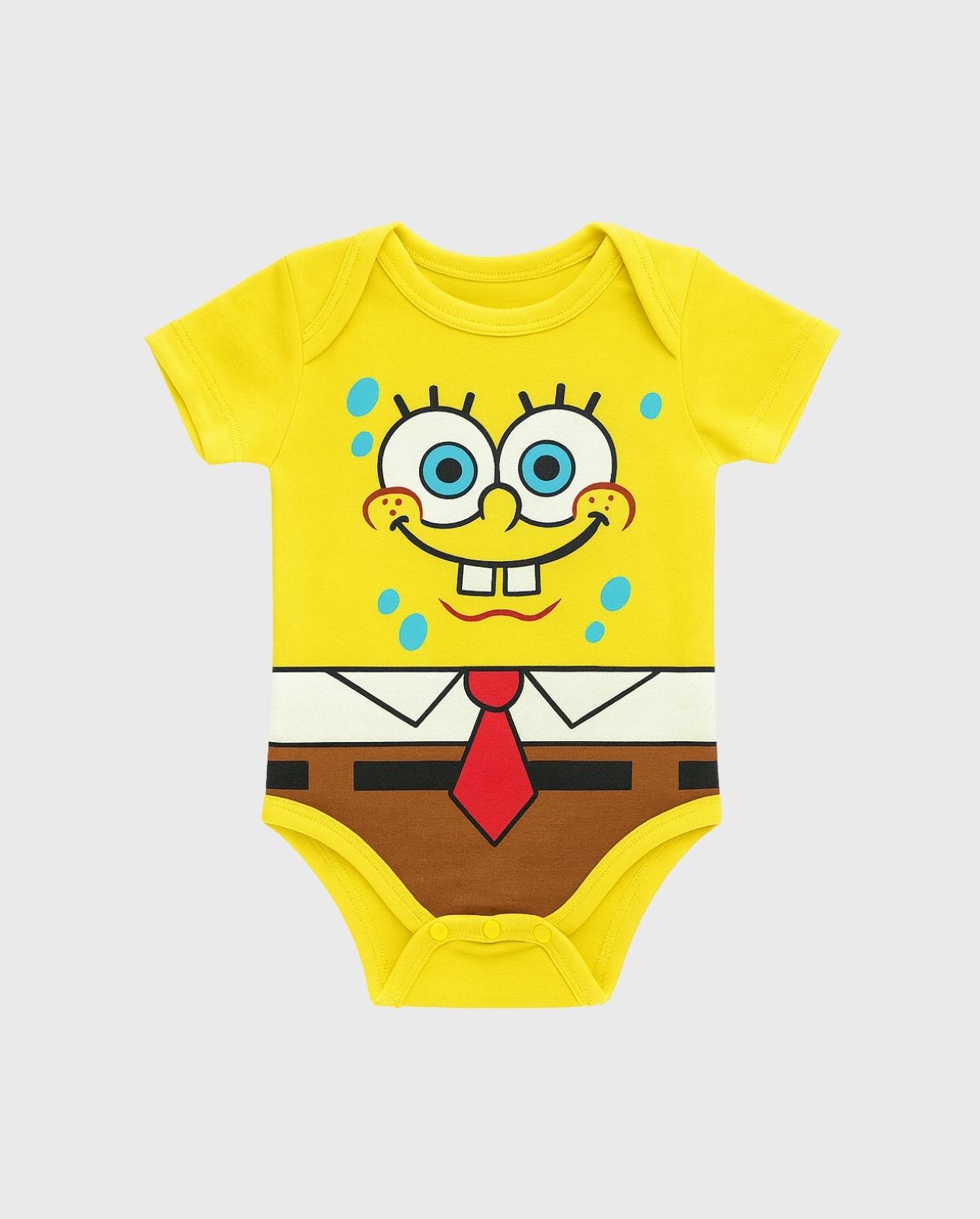 Body Estampado Bob Esponja Amarillo