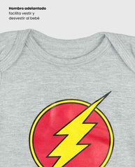 Body Estampado Flash Gris Detalle