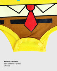 Body Estampado Bob Esponja Amarillo Diseño