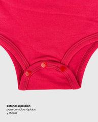 Body Estampado Spiderman Rojo Diseño