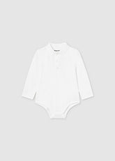 Body Manga Larga Cuello Blanco Mayoral