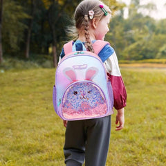 Bolso Guardería Infantil Conejo Rosa Modelo