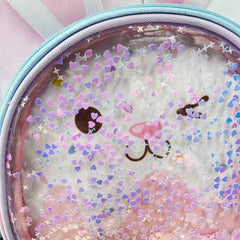 Bolso Guardería Infantil Conejo Rosa Detalles