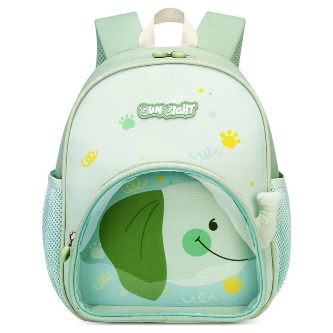 Bolso Guardería Infantil Elefante Verde