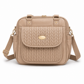 Bolso Pañalera Baby Sky Sintetico CAFE