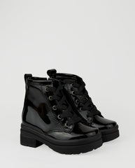 Bota Charol Negro