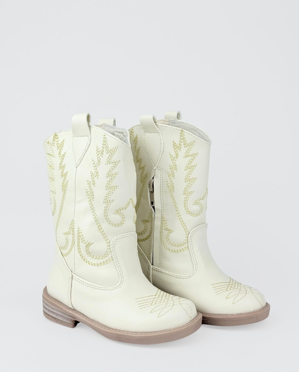 Bota Texana Beige Niñas