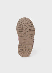 Botas Charol Cordones Rosa Mayoral suela