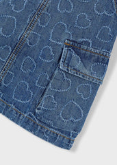 Braga Detalle Corazones Denim Mayoral detalle