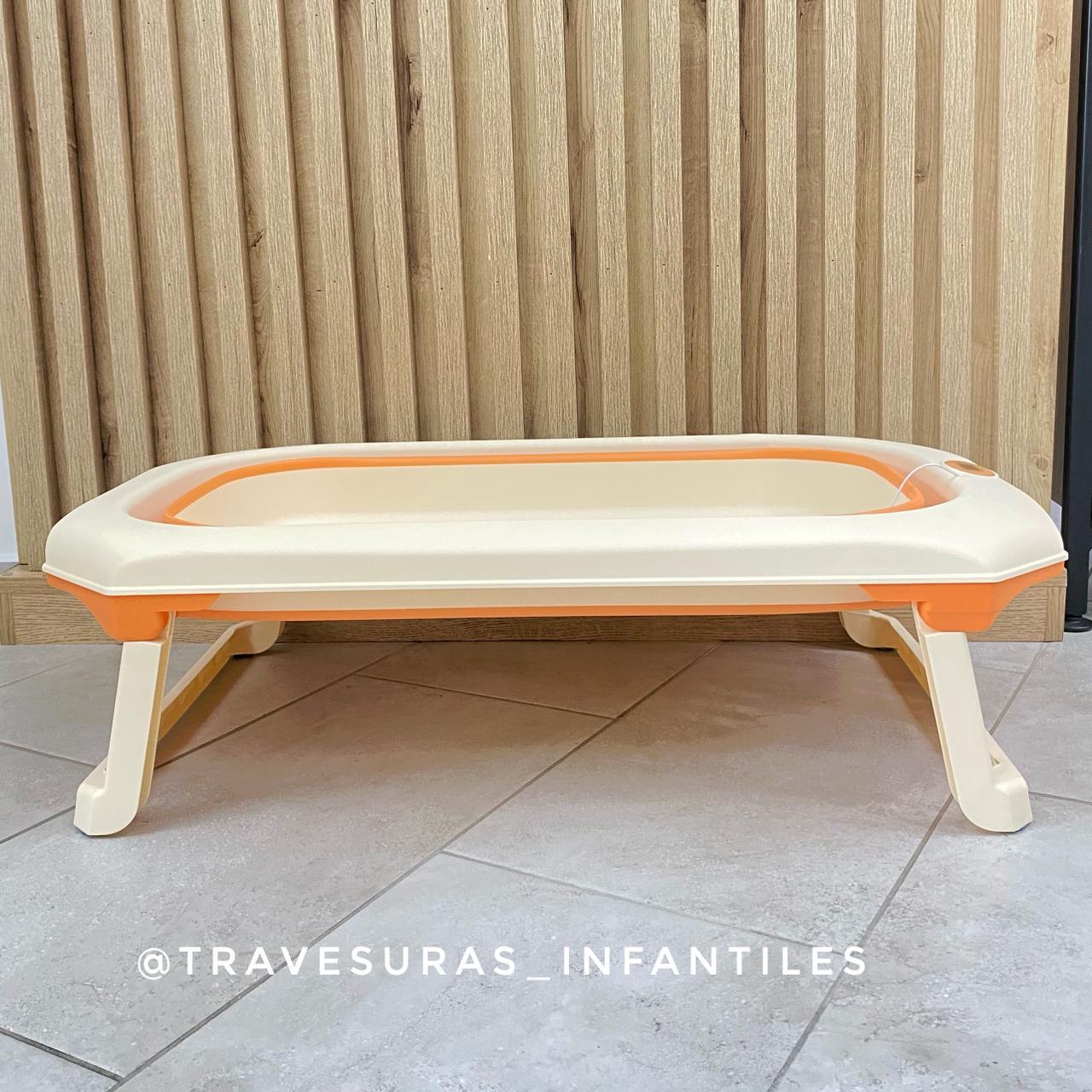 Bañera Plegable Con Termómetro Estrella Prática