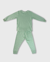 Pijama Niño Manga Larga Splash Green