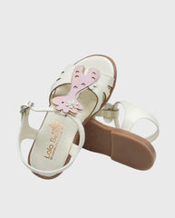 Sandalias Jirafa Blanco SUELA GRANDE